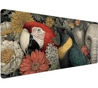 Large Mouse Mat 1500x800x3mm Mouse Pad Animal I-P82ED | Mousepad Large Size with Non-Slip Rubber Base, Stitched Edges Mousepad, Waterproof Smooth Keyboard Mat Office Accessories