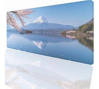 Large Mouse Mat 700x300x3mm, Extended Landscape Desk Pad, Adults Kids Gaming Mouse Pad Keyboard with Stitched Edges Water Non-Slip Rubber Base for Desk Office Decor Gift PjY5638 3-M