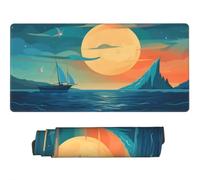 Large Mouse Mat 900 x 400 mm, Landscape Mouse Pad Gaming Keyboard Mousemat 35.4 x 15.7 inch, XXL Mousepad Abstract Desk Mat Non-Slip Rubber Base with Stitched Edges for Computer, Office, Home -MP1046