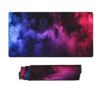 Large Mouse Mat Gaming 600x300 mm Extended XXL Mouse Pad, Water Proof Laptop Keyboard Mousepad Blue Cloud Desk Mat, Big Desk Pad with Non-Slip Base and Stitched Edge for Home, Gaming, Office P8173