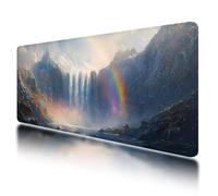 Large Mouse Mat, Gaming Mouse Pad 1000 x 500 mm, Landscape Mousepad XXL Waterproof, Fall Desk Mat with Non-Slip Base, Mousepad with Smooth Surface, Improved Precision and Speed, for Gaming, Gift, -563