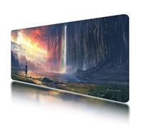 Large Mouse Mat, Gaming Mouse Pad 1000 x 500 mm, Landscape Mousepad XXL Waterproof, Fall Desk Mat with Non-Slip Base, Mousepad with Smooth Surface, Improved Precision and Speed, for Gaming, Gift, -171