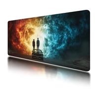 Large Mouse Mat, Gaming Mouse Pad 1200 x 600 mm, Color Mousepad XXL Waterproof, Cyberpunk Desk Mat with Non-Slip Base, Mousepad with Smooth Surface, Improved Precision and Speed, for Gaming, -523