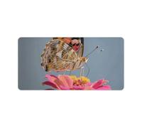 Large Mouse Pad 23.6x11.8 Inch, Non-Slip Rubber Base Desk Mat with Smooth Surface, Portable Colorful Butterfly Desk Pad for Computer Keyboard, Office, Gaming, Home