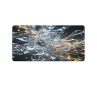 Large Mouse Pad Chaos Light Dance Desk Mat Gaming Mouse Pad with Stitched Edges for PC Laptop
