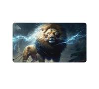 Large Mouse Pad Fantasy Lion Washable Mouse Mat for Gaming Sensors Low Surface Friction Non Slip Mac And PC Gaming Accessories 40x75cm