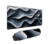 Large Mouse Pad Gaming, Law XXL Desk Mousepad, Grey Long Large Mousepad for Keyboard and Mouse with Non -Slip Rubber Base, Suitable for School, Office, Home, 1600x800x3mm -35538