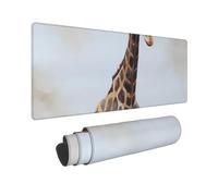 Large Mouse Pad Giraffe Gaming Desk Protector for Computer Mouse Waterproof Writing Pads with Non-Slip Rubber Base Pad