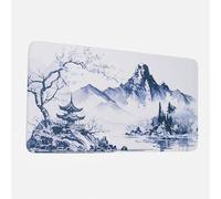 Large Mouse Pad, Japanese Desk Mat Extended Non-Slip Keyboard Mouse Pad Waterproof Office Desk Pad 23.6" x 11.8" Anime Mouse Pads Desktop Protector for Office and Home