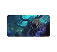 Large Mouse Pad Kings of The Sea Computer Keyboard Mouse Mat 30x60cm Mice Pad with Non Slip Base And Stitched Edge for Office Gaming
