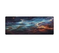Large Mouse Pad Universe Galaxy Space Desk Mat Gaming Mouse Pad with Stitched Edges for PC Laptop