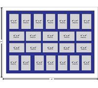 Large Multi Picture Aperture 6” x 4” size with 24 openings Blue Mount