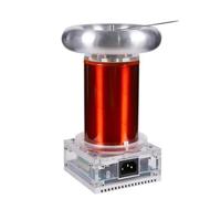 Large Music Tesla Coil, SSTC Plasma Arc Coil with Arc Suppression Controller, 20cm Adjustable Arc, Square Wave Discharge Music Synchronization, for Physics Science Education Experiment