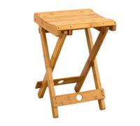 Large Nanzhu Folding Stool Portable Solid Bamboo Outdoor Fishing Chair Small Bench