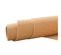 Large Natural Cork Board Roll 8mm Thick 0.6m x 4m (2ft x 13.1ft) Versatile DIY Cork Mat for Walls & Floors Ideal for Home & School Supplies Eco Friendly Material
