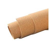 Large Natural Cork Board Roll for Walls 1.1m x 1.5m (3.6ft x 4.9ft) Thick 6mm Pin Board DIY Supplies & Drawer Liner Eco Friendly Corkboard Strips