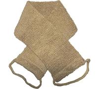 Large Natural Exfoliating Hemp Back Scrubber for Shower for Men and Women - Deep Clean & Invigorate Your Skin - Machine Wash and Dry - Double Sided Available