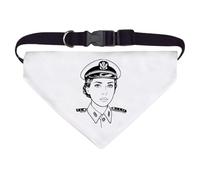 Large 'Navy Officer' Dog/Cat/Pet Bandana (PD00058114)