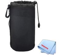 Large Neoprene Soft Lens Pouch For Canon EF 75-300mm f/4-5.6 III Lens, Canon EF 70-200mm f/2.8L IS II USM Lens, Canon EF 70-300mm f/4-5.6 IS USM Lens & More