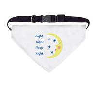 Large 'Night Night Sleep Tight' Dog/Cat/Pet Bandana (PD00063342)