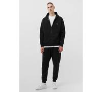 (Large) Nike Air Jordan Fleece Logo Tracksuit Set Black