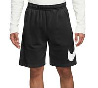 Nike Mens Sportswear Club Graphic Shorts - Black Cotton - Size Large