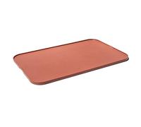 Large Non-Slip Dishwasher Safe Pet Feeding/Bowl Tray - Terracotta