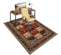 Large Non-Slip Office Chair Mat for Carpets & Hard Floors Wear-Resistant Gaming Floor Protector 150x160 cm Ideal Computer Desk Mat for Home & Office Use FANDIAO