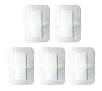 Large Non-Woven Adhesive Wound Dressing 2.76X2.36In Breathable Patches for Cuts Burns Blisters Surgical Care 10 Individually Wrapped Pads
