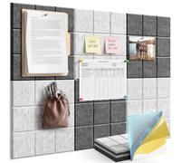 Large Notice Board for Home Office: 100% Full Surface Strong Adhesive