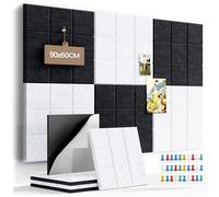 Large Notice Board for Home Office: 100% Full Surface Strong Adhesive