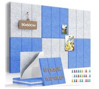 Large Notice Board for Home Office: 100% Full Surface Strong Adhesive