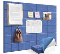 Large Notice Board for Home Office: 100% Full Surface Strong Adhesive