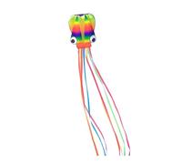 Large Octopus Kite - Vibrant Sky Flyer, Portable Foldable | High Wind Aerial Toy, Leisure Outdoor Activity For Youth Younglings Preschoolers Adolescents Individuals Garden Parkland Adventures
