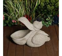 Large Open-Mouthed Pelican Garden Ornament