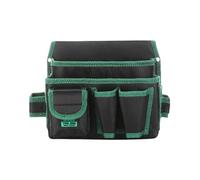 Large Opening Easy Access Utility Waist Bag Container Organizers Woodworker Belt with Snapping Fastener and Reinforced Bottom Practical Gifts for Men