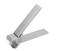 Large Opening Nail Clipper, Stainless Steel Fingernail Trimmer for Thick Hard Nails, Ergonomic Design with Wide Jaw for Toenails and Fingernails, Rust - Manicure Tool