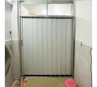 Large Opening Space Sliding Folding Door Lock, Room Divider Interior Accordion Door Privacy, Customizable Gate for Kitchen Bedroom Bathroom Living Room(36x80in(91.4x203cm))