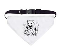 Large 'Opossum with Flowers' Dog/Cat/Pet Bandana (PD00063178)