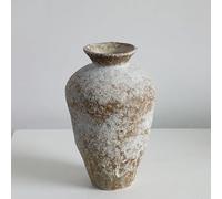 Large Organic Modern Vase, Coarse Ceramic Flower Vessel