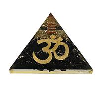 Large Orgone Pyramid | Shungite Pyramid Crystal | Holistic OM Orgonite Pyramid | Organ Pyramids Positive Energy Healing