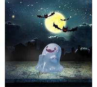 Large Ornaments For Living Room Cute Glow In The Dark Halloween Doll Decoration Accessory Desktop Mini Ornaments For Bedroom (D, 2. 6x3. 2x3. 2cm)