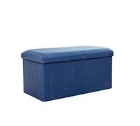 Large Ottoman Pouf Foot Rest 15x15x15in Stylish Footstool for Under Desk Storage Tall Foot Rest Vanity Makeup Stool for Bathroom Removable Lid Ideal for Entryway & Dining Room