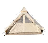 Large Outdoor Camping Family Dome Tents 5-8 Person Double Layers Indian Tent Luxury Cotton Canvas Bell Tent for Camping camping Festival Use