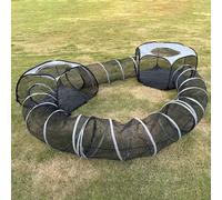 Large Outdoor Cat Tunnel and Tent Playpen - Pop Up Enclosure for Multiple Cats - Portable Outside Playhouse for Small Pets