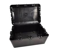 Large Outdoor Electrical Box Extension Cord Cover Heavy Duty Waterproof Dustproof Connection Box for Protecting Holiday Lights and Power Strips (12.60x8.35x5.20 inch)