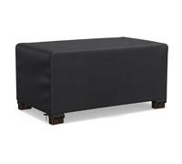 Large Outdoor Garden Furniture Cover Waterproof 210x200x100cm/LxWxH Patio Furniture Covers 600D Heavy Duty Oxford Garden Table Cover Windproof, Anti-UV, Snow, Dust, Protective Cover