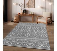Large Outdoor Rug Patio Carpet Kitchen Rug For Garden Modern Rhombus Bohemian Sq