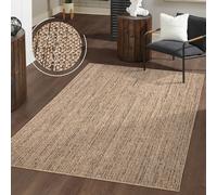 TT Home Outdoor Rug Waterproof - Easy-Cleaning, UV- & Weather-Resistant Patio & Garden Area Rug for Porch, Kitchen & Hallway, colour:Beige, Size:80x150 cm