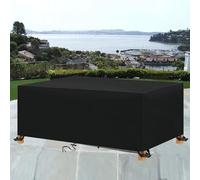 Large Outdoor Table Covers Waterproof 87x87x72cm/LxWxH Universal Outdoor Garden Furniture Cover Windproof Anti-UV For Rattan Patio Furnture